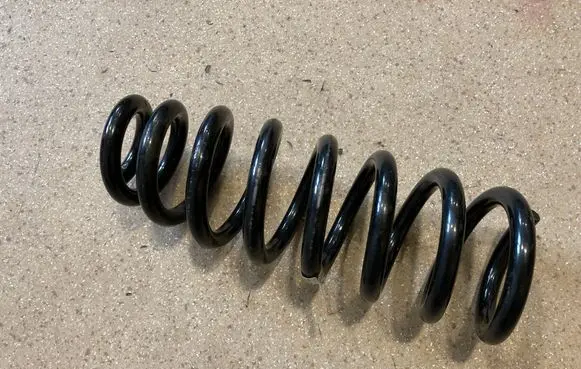 Rear coil spring