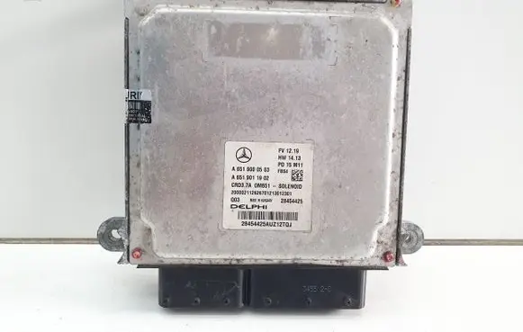 Mercedes-Benz E W212 Engine control unit/module A6519000503 A6519011902