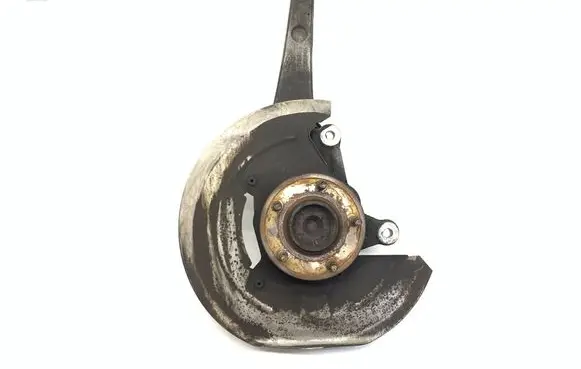 Jaguar XJ X350 Front wheel hub spindle knuckle 5W933K186A 5W932K005BA