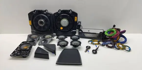 BMW 7 F01 F02 F03 F04 Audio system kit 9241118 924111801 65139241118
