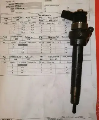 Mini Cooper Countryman R60 Fuel injector 0445110601 779844606