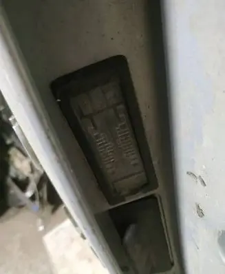 Renault Espace - Grand espace IV Number plate light