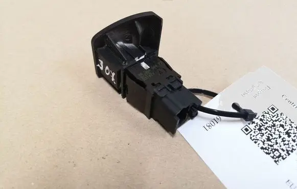 Peugeot 307 Central locking switch button 9636668477