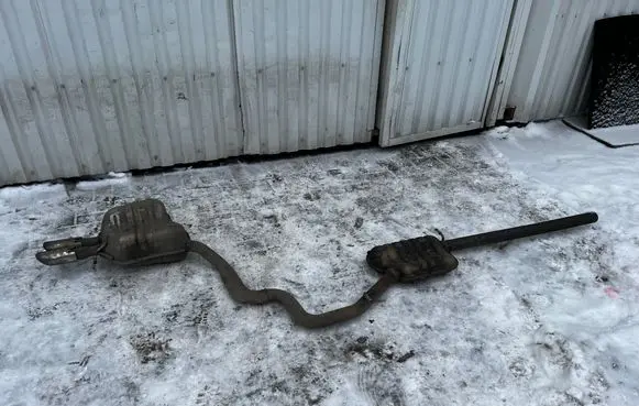 Skoda Superb B6 (3T) Muffler/silencer 1K0120BR 1K0119C