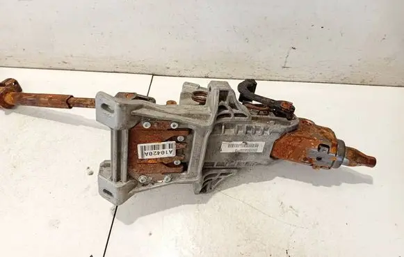 Steering wheel axle