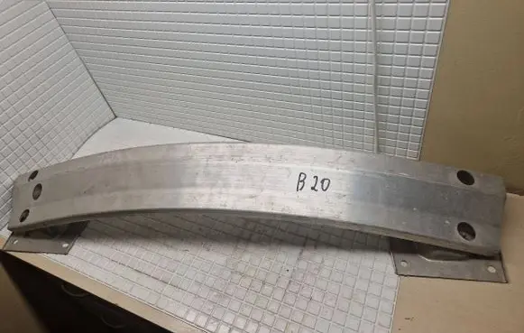Rear bumper support beam
