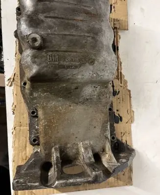 Opel Meriva A Oil sump 9128621 0077007