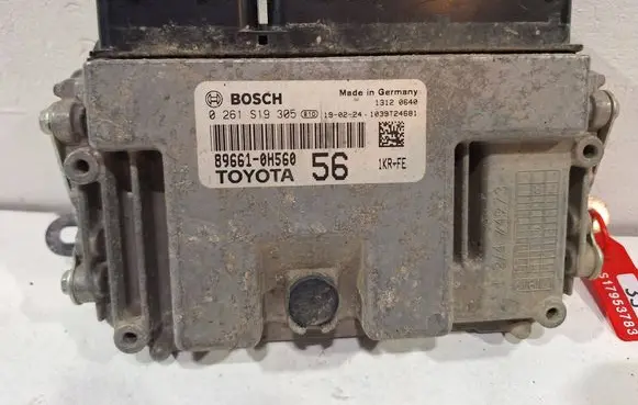 Citroen C1 Engine control unit/module 0261S19305 89661-0H560