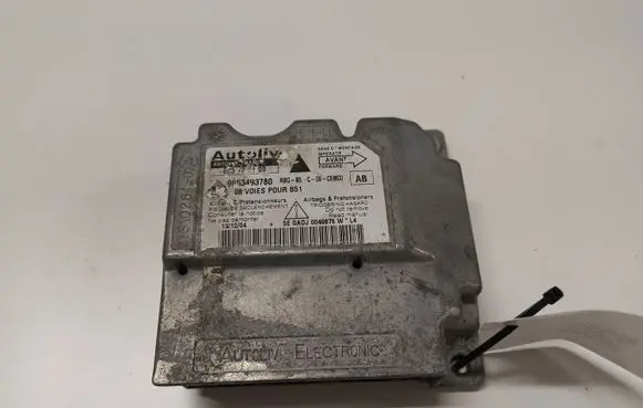 Citroen C4 I Airbag control unit/module 9653493780