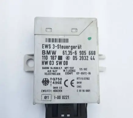 BMW 5 E39 Immobilizer control unit/module 6905668 61356905668 110187