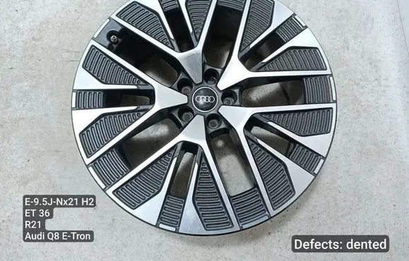 Audi Q8 e-tron R21 alloy rim 4KE601025AE