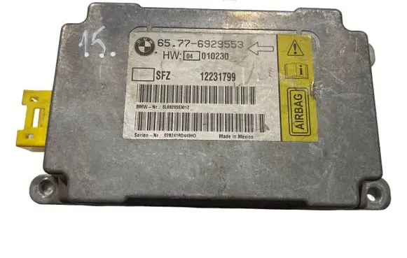 BMW 7 E65 E66 Airbag control unit/module 6929553 65776929553 12231799