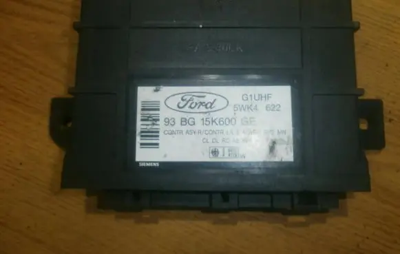 Ford Mondeo MK I Comfort/convenience module 93bg15k600ge 5wk4622