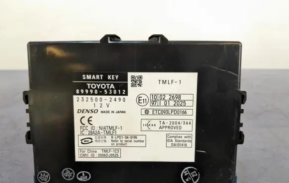 Lexus IS 220D-250-350 Other control units/modules 89990-53012