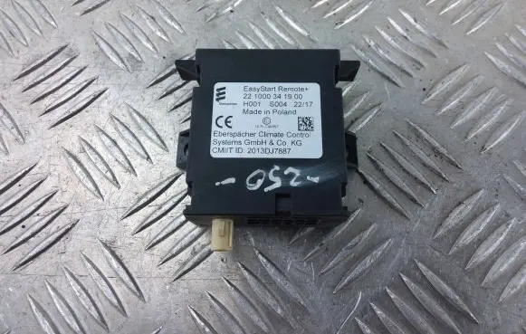 Skoda Yeti (5L) Auxiliary heating control unit/module 221000341900