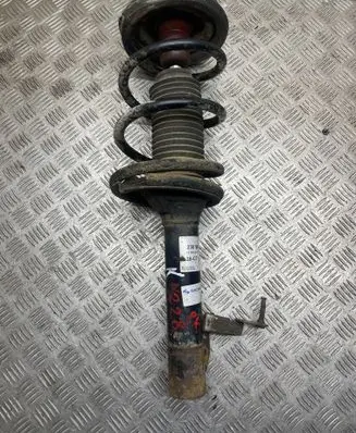 Front shock absorber with coil spring