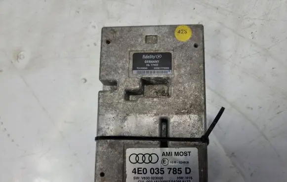 Audi A8 S8 D3 4E Other control units/modules 4E0035785D