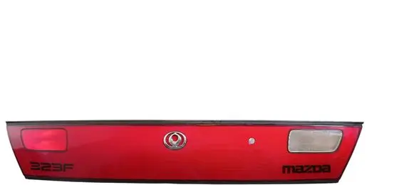Mazda 323 F Trunk door license plate light bar 0431441