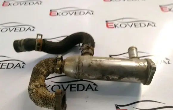Peugeot 607 EGR valve cooler 4U3Q9Y493BJ