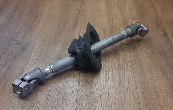Steering wheel axle