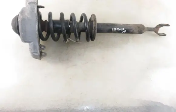 Front shock absorber with coil spring