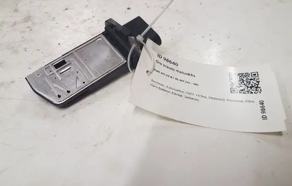 Audi A4 S4 B7 8E 8H Mass air flow meter 06F906461A
