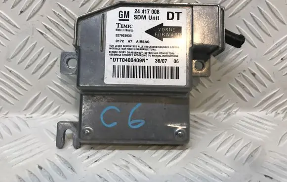 Opel Combo C Airbag control unit/module 24417008