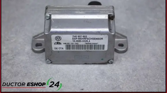 Volkswagen Touareg I ESP acceleration yaw rate sensor 7H0907652 10098503264