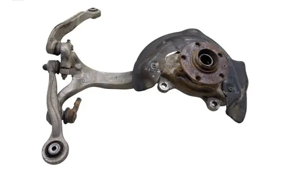 Front wheel hub spindle knuckle