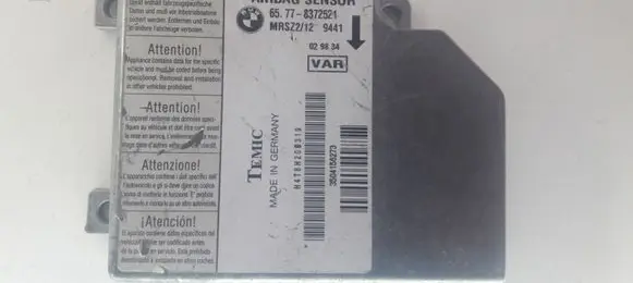 BMW 5 E39 Airbag control unit/module 65778372521 MRSZ2129441