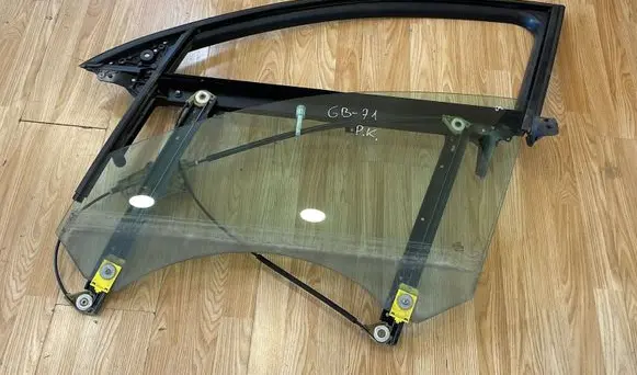 Audi A6 S6 C6 4F Front door window regulator with motor 4F0837461