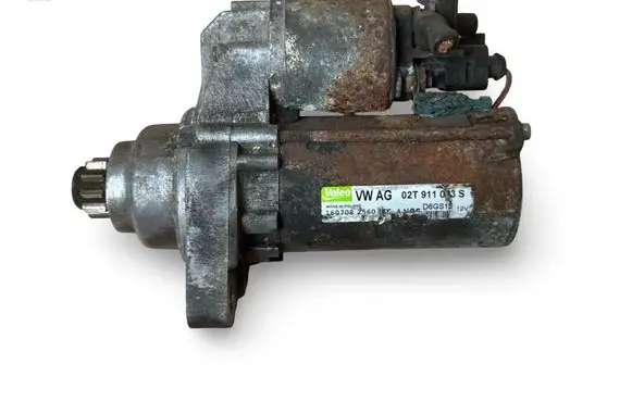 Volkswagen Polo IV 9N3 Starter motor D6GS12 02T911023S