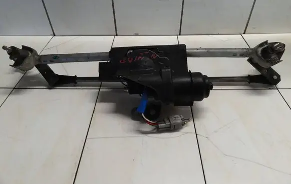 Suzuki Swift I Front wiper linkage and motor
