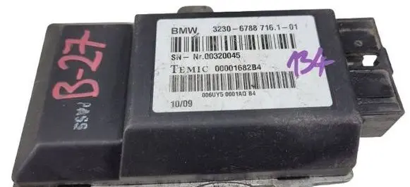 BMW 7 E65 E66 Steering rack control module 6788716