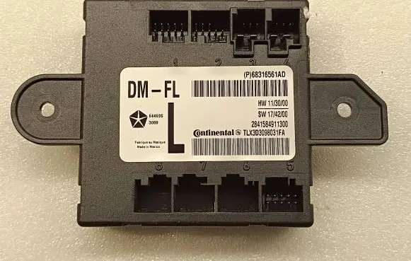 Chrysler Pacifica Door control unit/module 68316561AD 2841584911300 TI23D3098031FA