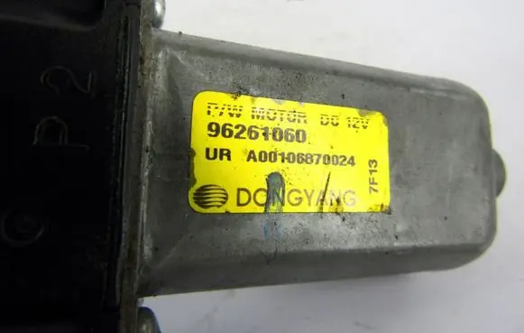 Chevrolet Rezzo Rear door window regulator motor 96261060