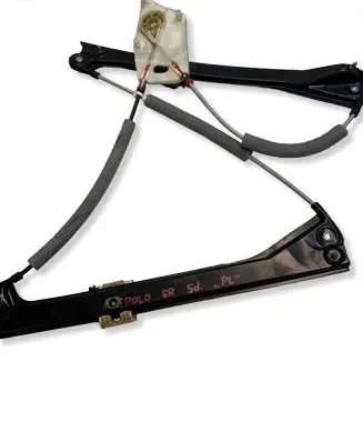 Volkswagen Polo V 6R Front door window regulator with motor 3212
