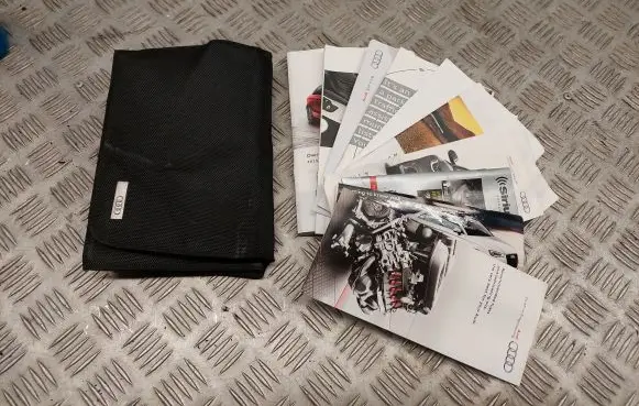 Audi A5 Owners service history hand book 