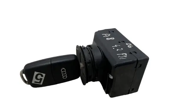 Audi A8 S8 D3 4E Ignition lock 3D0905865E 33300101 9363050936280501