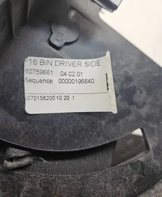 BMW X5 F15 Other dashboard part 60759661 00000196640 007015620010