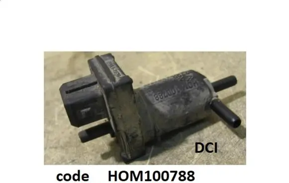 Renault Kangoo II Turbo solenoid valve HOM100788