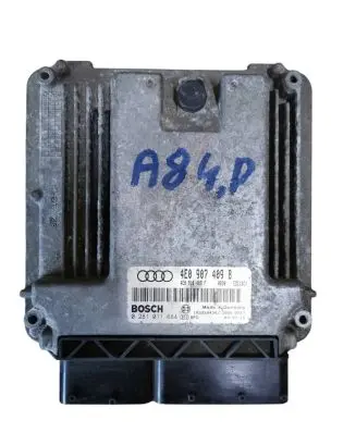 Audi A8 S8 D3 4E Engine control unit/module 4E0907409B 0281011684 4E0910409F
