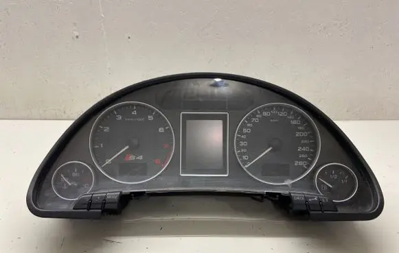 Audi A4 S4 B7 8E 8H Speedometer (instrument cluster) 8E0920931F 0263626176 9117000264