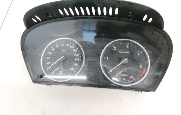 BMW 5 E60 E61 Speedometer (instrument cluster) 62119153755 110.080.213
