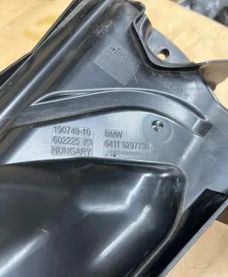 BMW 4 F36 Gran coupe Other engine bay part 9297730 19074910 602225K