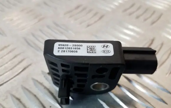 Airbag deployment crash/impact sensor