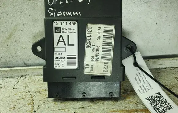 Opel Signum Door control unit/module 13111456