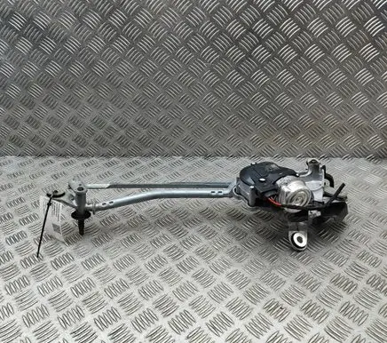 Porsche Taycan 9J1 Front wiper linkage and motor 9J1955120D 4K2955119