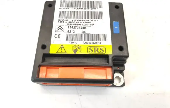 Citroen C6 Airbag control unit/module 9662737280
