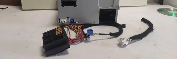 Volkswagen Tiguan Sound system wiring loom 3C8035279 3B7035444
